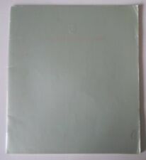 PORSCHE RANGE orig 1984 UK Mkt Prestige Brochure - 924 944 911 Turbo 928 S2