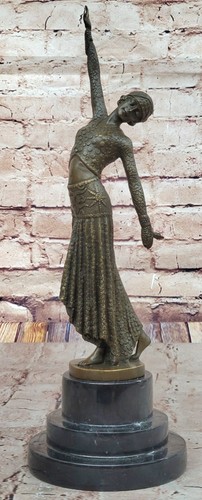 Art deco signed chiparus - art,