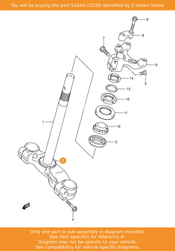 Suzuki seal steering lower - suzuki, seal,