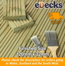 Treated Redwood Decking Boards