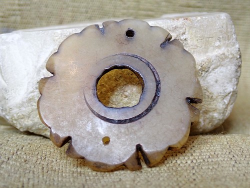 Chinese jadeite disk - chinese,