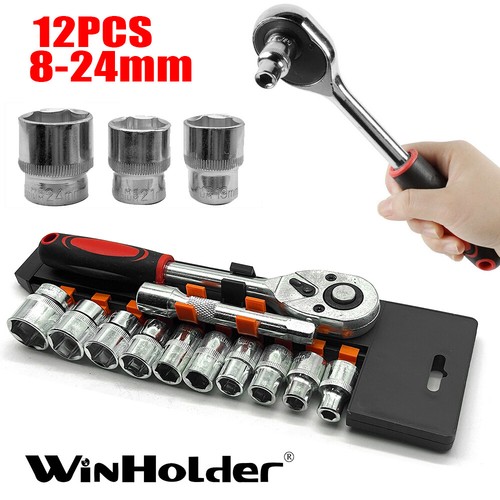 12pcs socket set 8 24mm - 12pcs,