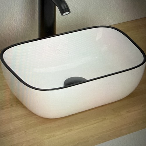 Modern bathroom small black - small,