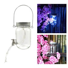 Hanging Solar Mason Jar Light