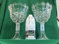 Pair Stunning HUGE Vintage