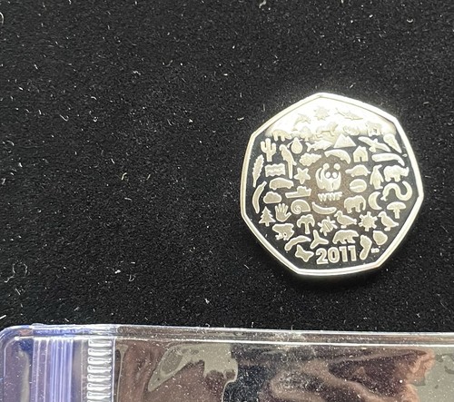 2011 wwf 50p silver - 2011, proof
