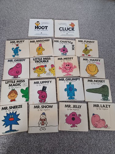 Bundle vintage mr men - bundle, of