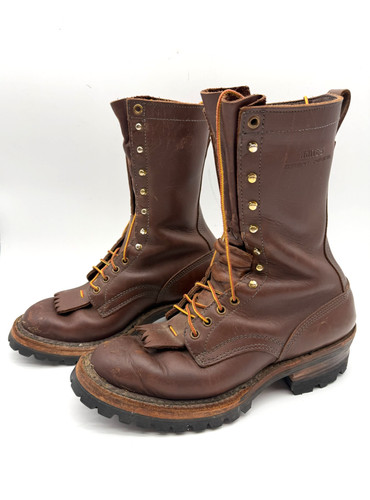 White boots company logger - company, logger/