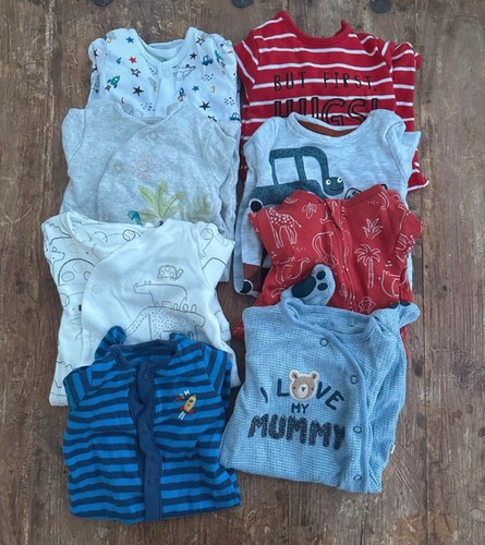 Baby boy sleepsuit bundle - sleepsuit,