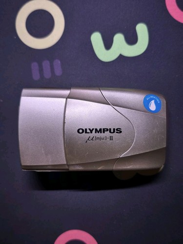 Olympus mju champagne 35mm - champagne,