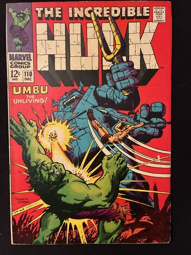 Hulk 110 marvel 1968 umbo - hulk,
