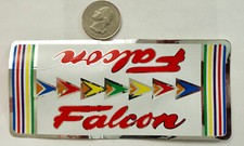 NOS FALCON  Decal Stickers 1980's Road Bicycle Original DT Red&Chrome