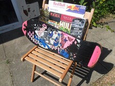 SKELETON VINTAGE 80's "SKATE RATS" DECK deck only?see my 400 skateboard deals