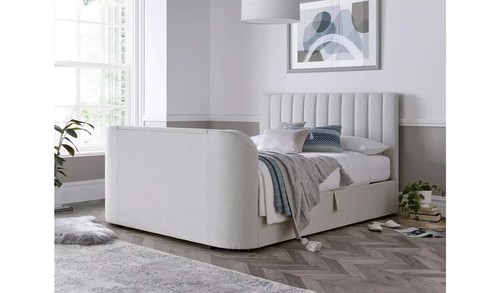 King size bed natural - king,