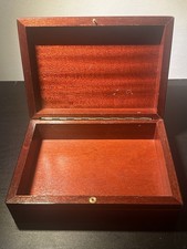 Rolex Vintage Wood Wooden Rolex Watch Box Case 69.00.09 Used Missing Interior