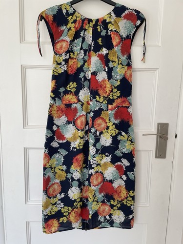 Whistles blue flowery bodycon