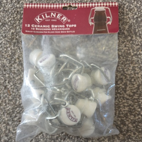 Kilner ceramic swing tops - 12,