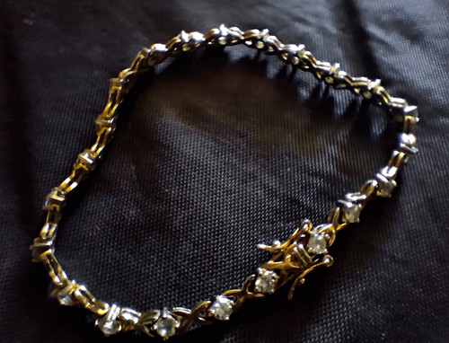 Vintage gold tone hugs - vintage, &