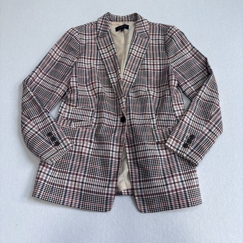 Talbots plaid blazer - plaid,