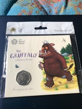 2019 Royal Mint The Gruffalo & Mouse 50p Fifty Pence Coin Brilliant Uncirculated