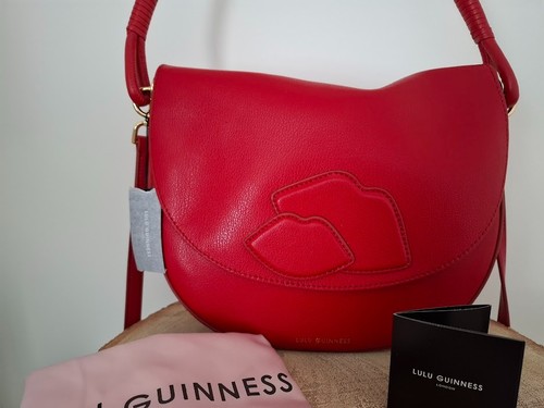 Lulu guinness red leather - lulu,