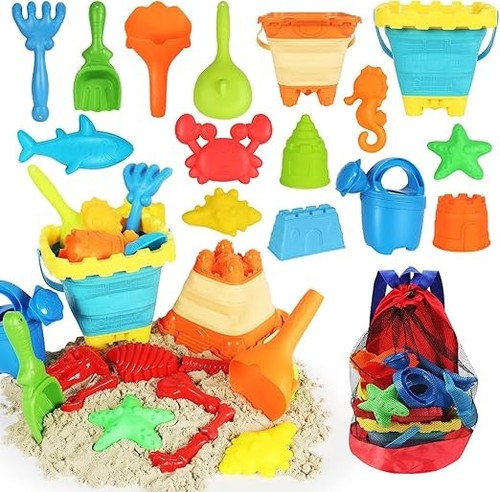Beach sand toys 24pcs - toys,,