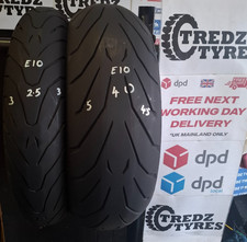 Pirelli Angel GT & ST  190/55/17 &120/70/17 Motorcycle Tyres Partworn E10