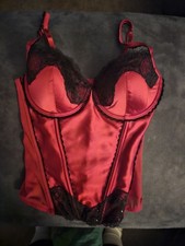 Red And Black Sparkly Bra