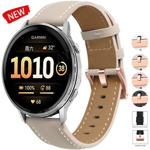 20mm leather watch band - 20mm,