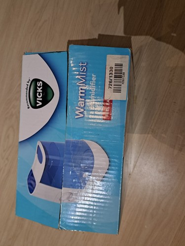 Vicks warm mist humidifier - vicks,