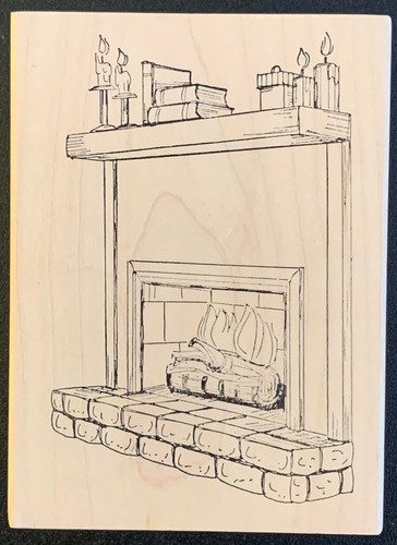 Art impressions mantle logs - art,