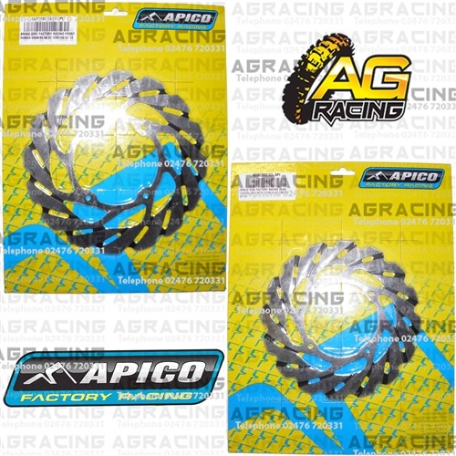 Apico front brake 220mm - &, rear