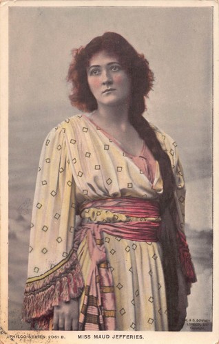 Postcard edwardian actress - postcard,