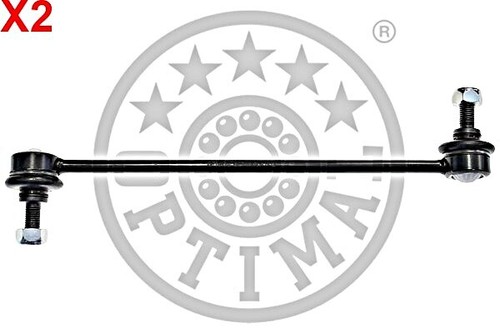 Front steel stabiliser - stabiliser, rod