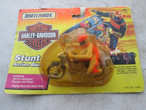 Harley davidson matchbox toy - harley-davidson,