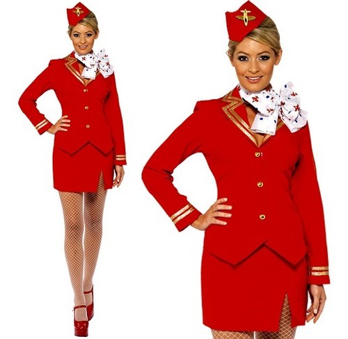 Ladies air stewardess cabin - ladies,