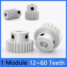 Spur Gears 1 Module Aluminum