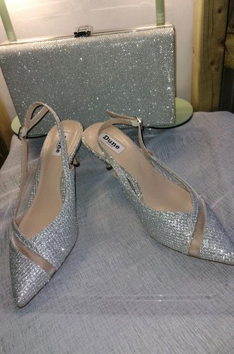 Dune low heel silver - dune,