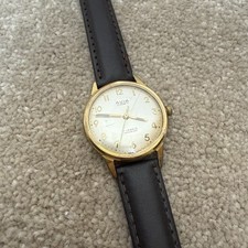 Avia Incabloc 17 Jewels Vintage Slim Mechanical Gents, Please Read Description