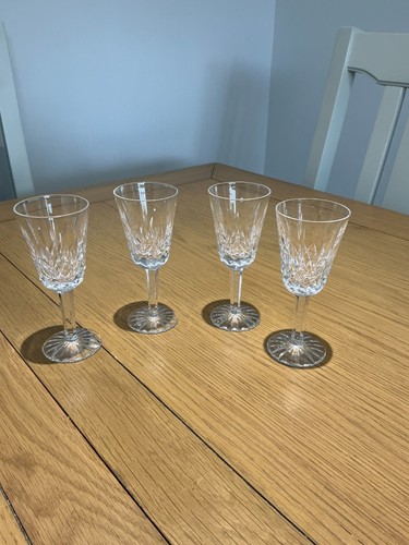 Four waterford crystal sherry - four,