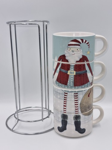 Dunelm stacking christmas mugs - dunelm,