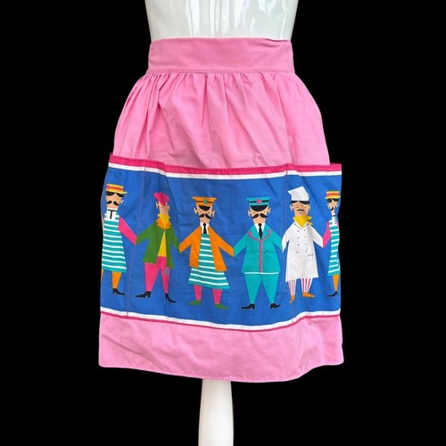 1950s michael cotton apron - michael,