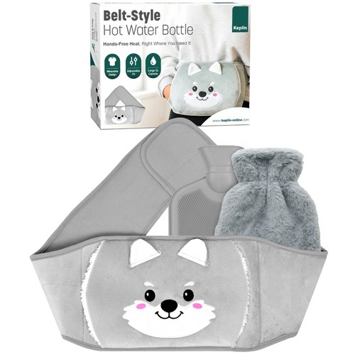 Keplin hot water bottle - keplin, belt