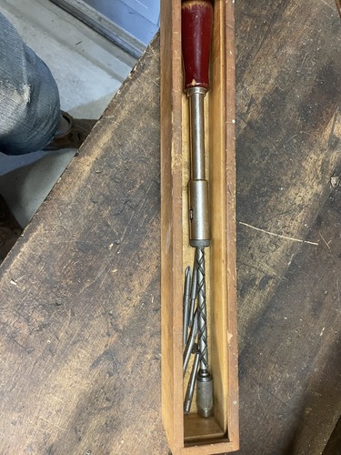 Yankee tool set wood case - in,
