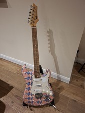 Axl Collection Stratocaster US Flag Electric Guitar EX Condition 