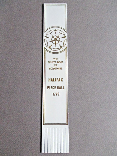 Leather bookmark halifax piece - halifax,