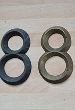 Brass chunky door numbers