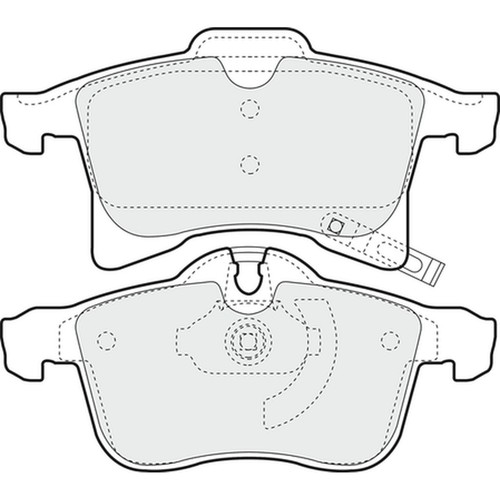 Brake pads set for - brake,