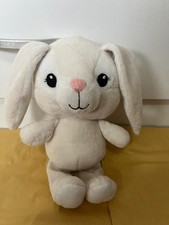 H&M Cream Bunny Rabbit Soft Toy Plush 8"