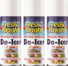  3 X 200ml Fridge Freezer De